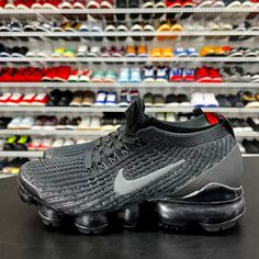 Nike Air Max Vapormax Triple Black Men Brand New In Box.... Same Day Fast And Free Shipping... Perfect For Men Who Love Athletic Shoes, These Nike Air Vapormax Flyknit Sneakers Are A Must-Have. Low Low Low Low Price...Never Pay Full Retail On A Pair Of Sneakers...Be Smart..Save Money... Satisfaction Guaranteed 100% Or Get Your Money Back... No Questions Asked #Nike #Men #Vapormax Nike Air Max Black Mesh Running Shoes, Black Mesh Running Shoes With Air Max Cushioning, Casual Black Running Shoes With Air Cushioning, Nike Casual Carbon Sneakers, Casual Nike Carbon Sneakers, Black Mesh Running Shoes With Air Cushioning, Casual Carbon Running Shoes With Air Cushioning, Black Casual Sneakers With Air Max Cushioning, Casual Black Sneakers With Air Max Cushioning