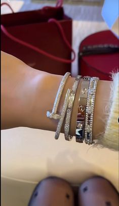 Cartier Love, Love Bracelets, Kylie Jenner, Jewelry Accessories, Wardrobe, Gold