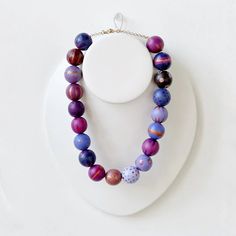 choker necklace – elizabeth crane swartz designs® Purple Jewelry With Wooden Round Beads, Choker Style Necklace, Choker Style, Colorful Jewelry, Black And White Design, Bead Stringing, Gold Filled Chain, Wood Beads, Necklaces Bracelets