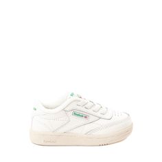 Reebok Club C Athletic Shoe - Baby / Toddler - Chalk | Journeys Kidz Spring Sporty Slip-resistant Sneakers, Sporty Slip-resistant Sneakers For Spring, Neutral Closet, Shoe Size Chart Kids, Nike Retro, Boy Fits, Baby Fits, Reebok Club C