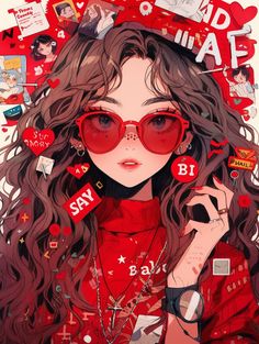 Hipster Drawing, Character Design Girl, Cute Emoji Wallpaper, Design Painting, Girly Art Illustrations, Cute Cartoon Drawings, Anime Dad, Anime Baby, Art Characters