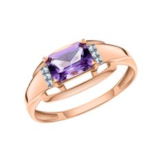 CUSHIONBLUE Fine Jewelry Rectangle Step Cut Amethyst Emerald Cut Engagement Ring, Purple Amethyst Diamond Ring ,Unique Wedding Bridal Ring This beautiful Emerald Cut Amethyst Engagement Ring is set in real 14k Solid Gold Diamond Ring. You can also choose if you want this Birthstone Gemstone Ring in 10K and 925 Silver. This ring is a perfect gift for mom, wife, girlfriend, valentine, daughter, family, or friend. It is a special gift for mother's day, Valentine's day, wedding, thanksgiving, annive Elegant Gift Wrapping, Amethyst Ring Engagement, Amethyst And Diamond Ring, Emerald Engagement Ring Cut, Perfect Gift For Mom, Gold Diamond Rings, Cuff Earrings, Amethyst Gemstone, Purple Amethyst