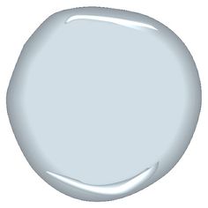 a white paint color with an oval shape