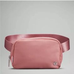 Worn Once For Wedding Photos ~ Perfect Condition Nwot Phone Essentials, Foldover Bag, Lululemon Bags, Everywhere Belt Bag, Pink Belt, Orange Bag, Shopping Tote Bag, Waist Pack, Canvas Leather