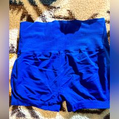 Good Larma Running Shorts In Radiant Blue Color Is Like A Royal Blue Beautiful Color For Layering, The Gym, Or Errands True Gem Stone Color Iykyk! M/L Size Ask Questions Bundle! Blue Stretch High-waisted Shorts, Blue Stretch Shorts With Elastic Waistband, Blue Bottoms With Built-in Shorts, Blue Shorts With Built-in Shorts, Blue Yoga Shorts With Built-in Liner, Blue Yoga Shorts With Elastic Waistband, Blue High Waist Stretch Shorts, Blue High-waist Stretch Shorts, Light Blue Stretch Bottoms With Short Legs