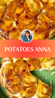 Ina Garten Potatoes Anna Anna Potatoes Recipe, Potato Anna Recipe, Pioneer Woman Potatoes Au Gratin, Potatoes Anna Recipe, Potatoes Diane, Potato Anna, Anna Potatoes, Pommes Anna Recipe, Pioneer Woman Potatoes