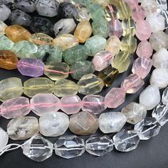 Material : Natural Quartz Crystal Gemstone Shape: Faceted Nugget Color: As Picture Size(Approx): 13-16mm width x 17-22 mm length Quantity(Approx) : 19-20pcs/strand To see more Prehnite items： https://www.etsy.com/hk-en/shop/Forbeads?ref=listing-shop2-all-items-count&search_query=Prehnite Shop home for more items: https://www.etsy.com/shop/Forbeads We are wholesale manufacturer,Welcome bulk order and cutomized design. Pls feel free to contact us if any question or more request. Nice shopping Bead Jewellery Supplies, Purple Quartz, Rough Crystal, Beaded Pendant Necklace, Necklace Craft, Chip Beads, Blue Quartz, Rose Quartz Crystal, Crystal Gems