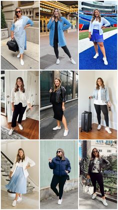 Here’s another love letter to the little white sneaker! For years, they’ve been one of my favorite shoes that carry me throughout seasons and various outfits. These white sneakers were among some of your most loved items of 2023, so I thought it would be fun to share a roundup of inspiration to keep them feeling fresh and show how versatile they really are! In case you missed it, I previously shared more white sneaker favorites and how to keep them clean. Plus Size Outfits With White Sneakers, Work Outfits With Running Shoes, Plus Size Fashion With Sneakers, White Sneakers Outfit Plus Size, White Tennis Shoe Outfits, Plus Size Casual Outfits With Sneakers, Outfits With White Tennis Shoes, How To Style White Sneakers, White Shoe Outfits