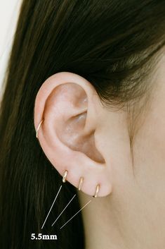 Everyday Internally Threaded Hoop Cartilage Earrings, Minimalist Hoop Cartilage Earrings, Tiny Hoop Jewelry, Internally Threaded Small 14k Gold Hoop Earrings, 14k Gold Pierced Small Hoop Cartilage Earrings, Small 14k Gold Internally Threaded Hoop Earrings, Everyday Small Hoop Cartilage Earrings, 14k Gold Small Hoop Piercings, Minimalist Internally Threaded Small Hoop Jewelry