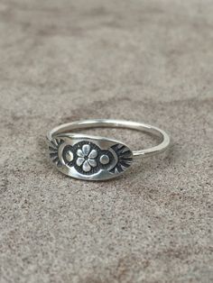 stacking rings - sterling silver rings - tribal rings - flower ring - custom made ring - unique ring - boho ring - bohemian ring by prox on Etsy https://www.etsy.com/listing/470356875/stacking-rings-sterling-silver-rings Cowgirl Rings Simple, Cheap Inspirational Silver Rings, Cheap Trendy Silver Rings, Trendy Cheap Silver Rings, Cheap Silver Bohemian Midi Rings, Sterling Silver Rings Boho Vintage, Silver Rings Bohemian, Rings Gruge, Silver Rings Handmade Indian