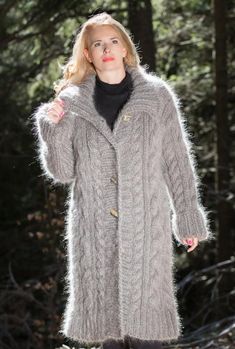 Hey, I found this really awesome Etsy listing at https://www.etsy.com/listing/273510696/grey-knitted-mohair-coat-long-cardigan Gray Chunky Knit Outerwear For Winter, Fitted Mohair Outerwear For Winter, Fitted Mohair Outerwear For Fall, Hand Knitted Long Sleeve Winter Outerwear, Winter Long Coat Cardigan, Winter Long Coat Cardigan With Buttons, Mohair Knitted Sweater Coat, Long Sleeve Mohair Cardigan For Winter, Hand Knitted Sweater Coat For Winter