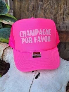 High quality, foam/mesh trucker hat with adjustable snapback. One size fits most. Fun Personalized Pink Trucker Hat, Funny Trucker Hat One Size, Inappropriate Trucker Hats For Women, Customizable Funny Trucker Hat, Unhinged Trucker Hats, Funny Trucker Hat, Trucker Humor, Custom Trucker Hats, Cool Hats