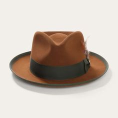 Whippet Fedora | Stetson Mens Hats Fashion Hipster, Stetson Fedora, Older Mens Fashion, Mens Hats, Stetson Hat, Hats Fashion, Men’s Boots, Thigh Boot, Cool Hats