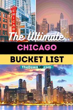 The Ultimate Chicago Bucket List Food In Chicago, Chicago Bucket List, Usa Chicago, Illinois Travel, City Adventure, Things To Do In Chicago, Chicago Travel