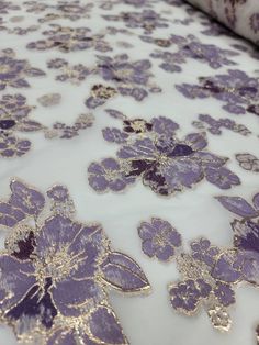 ●54 inch w fabric sold by the yard Bridal Evening Gown, Tissue Fabric, Organza Bridal, Flower Print Pattern, Ribbon Crafts Diy, Punjabi Outfits, Bridal Lace Fabric, Flowers Decoration, Evening Dresses With Sleeves