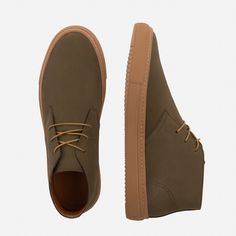 Unique and attractive sneakers. Chukka boots are often worn due to their ease and comfort. So are sneakers, right? So it made sense to us to combine the two styles into the Toledo Chukka Sneakers, an incredible shoe that fits like a glove, supports you for hours on end, and looks amazing in velvety nubuck leather. The unmistakable chukka profile with an ankle length height, three eyelets and a wide open lacing system paired with a solid, reliant, rubber sneaker sole create a unique and attractiv Brown Lace-up High-top Sneakers With Vibram Sole, Low-top Outdoor Boots With Stitched Sole, Brown Mid-top Boots With Contrast Sole, Casual Leather Ankle Boot Sneakers, Brown Low-top Boots With Vibram Sole, Brown Low-top Boots With Rubber Sole, Brown Low-top Boots With Textured Sole, Casual Low-top Chukka Boots With Leather Sole, Casual Ankle Boot Sneakers With Rubber Sole