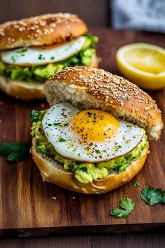 Avocado bagel breakfast sandwich with fried egg Avocado Bagel Breakfast, Avocado Bagel, Breakfast Bundt Cake, Bagel Breakfast, Bagel Breakfast Sandwich, Avocado Health Benefits, Brunch Spread, Breakfast Bagel, Bagel Sandwich