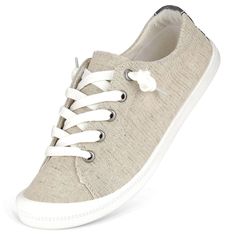 PRICES MAY VARY. Women's Canvas Shoes use high-quality TPR sole-flex|canvas cotton upper|memory foam insole production. Casual Sneakers for Women Platform height 0.59 inch,Stretchy, Fashionable, Durable, Breathable Casual Shoes. Womens Slip on Sneakers Adjustable laces slip-on silhouette for easy on&easy .The medial arch support design S-curve design provides perfect support.Slip on design without losing the trend of lazy shoes. Comfortable sneakers,Soft Anti-slip Outsole and Cotton Comfort canv Canvas Slip On Shoes, Support Design, Curve Design, Shoes Comfortable, Canvas Shoes Women, Kinds Of Clothes, Comfortable Flats, Lace Slip, Comfortable Sneakers