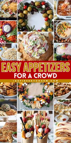 Throwing a party? These easy appetizers for a crowd are just as fun to eat as they are to look at – but I’ve got a secret. They take almost no effort to make so you can spend more time enjoying your gathering and less time in the kitchen. What To Serve At A Party, Easy Appetizers For A Crowd, Party Dips Easy, Party Bites, Throwing A Party, Easy Holiday Recipes, Easy Appetizers, Veggie Dip