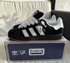 Adidas Shoes Campus, Adidas Campus 00s, Kicks Shoes, Adidas Shoes Women, Shoe Wishlist, Funky Shoes, Chunky Shoes, Hype Shoes