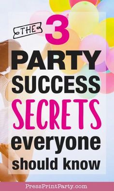 the 3 party success secrets everyone should know you need to know what they are doing