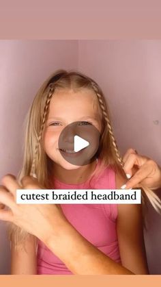 Headbands That WOW: Creative Braided Styles for Every Occasion Fun Hair Braids, Easy Hairstyles For Medium Hair Kids, Christmas Girl Hairstyles, Braids For Girls Hair, Tiny Elastic Hairstyles, Toddler Headband Hairstyles, Braided Kids Hairstyles, Audrey Mcclelland Hair, Easy Hairstyles For Girls Kids