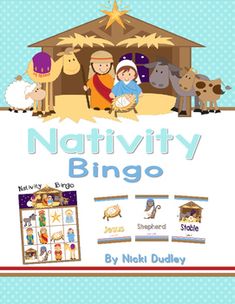 nativity bingo game for kids