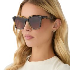 The thicker frames trend takes a chic turn in the Meredith sunnies. With glossy, chunky acetate and recessed lenses, these stylish sunglasses create depth and dimension while elevating your look. Casual Sunglasses With Mirrored Lenses And Square Frame, Trendy Acetate Sunglasses For The Beach, Trendy Acetate Sunglasses For Vacation, Casual Acetate Sunglasses With Tinted Lenses, Trendy Acetate Shield Sunglasses With Tinted Lenses, Casual Acetate Sunglasses With Anti-reflective Coating, Trendy Tinted Shield Sunglasses In Acetate, Casual Anti-reflective Acetate Sunglasses, Casual Cat Eye Wayfarer Sunglasses With Tinted Lenses