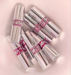 Yves Saint Laurent Rouge Volupte Shine Aesthetic Expensive Makeup Ysl Lipstick Aesthetic, Ysl Makeup Products, Ysl Makeup Aesthetic, Ysl Lip Balm, Ysl Lipgloss, Ysl Lip Gloss, Lv Lips, Ysl Makeup Lipstick