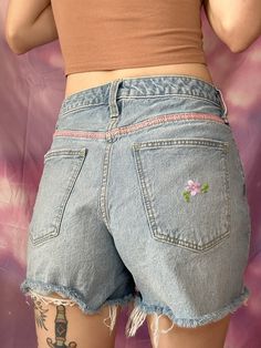 Hand embroidered universal thread brand shorts. Super cute floral + distressed look! Size 27/4. Model size 26-27 Please handwash only! Cute Cotton Cutoff Shorts, Cute Pink Denim Shorts, Cute Jean Shorts For Spring, Cotton Cutoff Shorts With Floral Embroidery, Cutoff Cotton Shorts With Floral Embroidery, Cotton Cutoff Jeans With Floral Embroidery, Cutoff Cotton Jeans With Floral Embroidery, Casual Cutoff Shorts With Floral Embroidery, Trendy Cutoff Shorts With Floral Embroidery