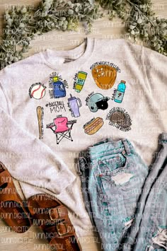 Baseball Game Shirt Ideas, Baseball Mom Embroidered Shirts, Cute Baseball Mom Outfits, Mom Baseball Outfits, Varsity Sublimation Design With Graphic Print For Baseball Season, Sports Mom Shirt, Baseball Mom Shirts Vinyl, T Ball Mom Shirts, Baseball Mom Shirts Ideas