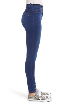 Buttery-soft skinnies are designed in a classic indigo wash with a flattering mid-rise and easy-moving stretch. Style Name:1822 Denim Extra Long Butter Skinny Jeans (Lennox). Style Number: 6087176. Fitted Denim Bottoms For Everyday Wear, High Rise Medium Wash Stretch Jeggings, Dark Wash Mid-rise Elastane Bottoms, Fall Medium Wash Mid-rise Jeggings, Full-length Stretch Dark Wash Jeggings, Stretch Dark Wash Full Length Jeggings, Mid-rise Dark Wash Elastane Bottoms, Stretch Mid-rise Dark Wash Jeans, Fall Mid-rise Medium Wash Jeggings