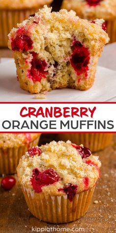 cranberry muffins on wood table Cranberry Pear Recipes, Cranberry Orange Muffin Recipe, Muffins With Streusel Topping, Orange Muffin Recipe, Buttermilk Muffins, Cranberry Pear, Cranberry Orange Muffins, Orange Muffins, Cranberry Muffins