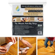 the ultimate anti slip strips are made from wood