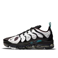 Looking for a shoe that combines style, comfort, and performance? Look no further than the Nike Air VaporMax Plus ‘Swingman’. This shoe is inspired by Ken Griffey Jr.’s signature shoe and features a unique design that is sure to turn heads. The Air Max Plus-inspired design features a white mesh base with black TPU overlays, exposed red stitching, and a pull tab in Fresh Water. The full-length VaporMax unit provides lightweight cushioning, making this shoe perfect for athletes or anyone who wants to look good and feel comfortable. Ken Griffey Jr., Griffey Jr, Ken Griffey