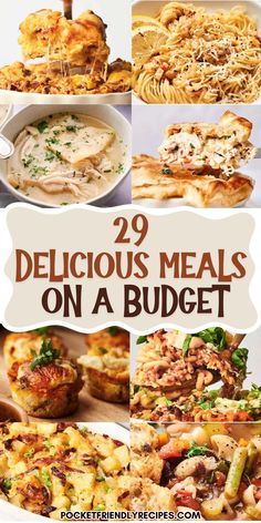 20 delicious meals on a budget