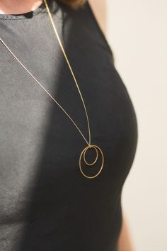 SALE Beautiful long ring/circle necklace 70cm (27,56") necklace, the pendant is about 3cm  gold plated brass - all materials are made in Germany The jewelry will be nicely packed and delivered safely. As we to want to pack our jewelry more environmentally friendly manner. We will not (unless absolutely necessary) use plastic lined envelopes and send them in simple paper envelopes.  Tips to make your jewellery last longer: Keep it dry! Do not bathe/shower or spray perfume on it - apply makeup and Minimalist Gold Open Circle Jewelry, Minimalist Open Circle Gold Jewelry, Gold Necklaces With Delicate Open Circle Chain, Gold Minimalist Open Circle Necklace, Minimalist Gold Open Circle Necklace, Gold Full Circle Necklaces With Adjustable Chain, Gold Jewelry With Adjustable Chain And Open Circle Design, Gold Jewelry With Adjustable Open Circle Chain, Minimalist Circle Gold Jewelry