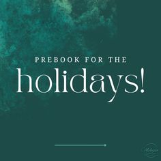 Holiday Appointments Book Your, Now Booking Holiday Appointments, Book Holiday Appointments Now, Holiday Facial Promotions, Book Your Holiday Appointments, Prebook Your Holiday Appointments, Holiday Hair Appointment Quotes, Hair Salon Post Ideas, Hair Appointment Quotes