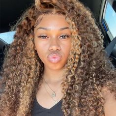 Lace Front Wigs Deep Wave, Wigs Deep Wave, Honey Blonde Highlights, Hair Patterns, Remy Hair Wigs, Virgin Hair Wigs, Colored Wigs, Hair Color Highlights, Lace Hair