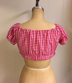 Lucy Peasant Blouse Vintage Smocked Bodice Top For Summer, Vintage Summer Tops With Smocked Bodice, Cotton Peasant Top With Square Neck, Summer Short Sleeve Crop Top With Smocked Bodice, Summer Picnic Fitted Blouse, Fitted Summer Blouse For Picnic, Fitted Gingham Blouse With Puff Sleeves, Fitted Smocked Bodice Crop Top With Short Sleeves, Fitted Square Neck Cottagecore Top