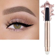 #datenightbeauty #beautyforthenight #glamdate #beautydateideas #datenightmakeup #beautyforadate #datenightlooks #beautyfordatenight #datenightbeautytips #beautyfordate Makeup Shimmer, Stick Makeup, Pale Makeup, Eye Highlighter, Metallic Makeup, Sponge Makeup, Wedding Makeup For Brown Eyes, Eyeshadow Pencil, Waterproof Eyeshadow