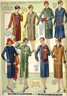 A vintage 1920s Womens Fashions Advertisement of fashions from Sears department store.  Vintage 1920s advertisement Dated c 1920-1929.  Please note that this listing is for a digital download copy of this vintage 1920s clothing advertisement. Agua Florida, 20’s Fashion, 1920 Style, Style Année 20, 1920s Fashion Women, 1920s Women, Modern Millie, Fashion 1920s, 20s Dresses