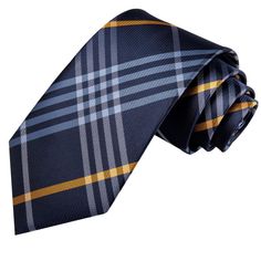 Treat yourself with a new pattern and splash of color to your look with this unique tie set. 100% Silk Handmade Package Includes: Tie, Pocket Square & Cufflinks. Length: 59" Width: 3.34" Warm iron if needed We offer FREE International Shipping World Wide! Elegant Plaid Suit And Tie Accessories For Business, Classic Plaid Suit And Tie Accessories For Office, Classic Blue Suit And Tie Accessories For Office, Plaid Suit And Tie Accessories For Business, Classic Plaid Business Suit And Tie Accessories, Wedding Tie, Tie For Men, Unique Ties, Fathers Day Sale