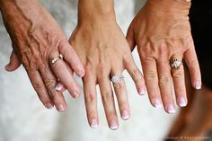 two people holding hands with wedding rings on their fingers and the caption, marriage vows