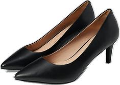 Cole Haan Women, Black Shoes Women, Cole Haan, Pumps, Women Shoes, Leather, Black, Color