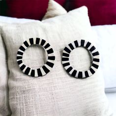 These one of a kind organic circle hoops will turn heads this fall! hand painted with love 🍁☕️ Beetle Juice Earrings, Trendy Hoop Plug Earrings As A Gift, Trendy Hoop Plug Earrings For Gift, Gift Single Hoop Earring, Trendy Handmade Black Hoop Earrings, Trendy Handmade Round Hoop Earrings, Modern Black Handmade Hoop Earrings, Modern Handmade Black Hoop Earrings, Black Circle Hoop Earrings For Gifts