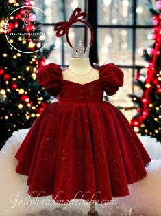 Christmas Girl, Luxury Velvet Christmas Kid Dress , Elegant Baby Red Velvet Dress, Baby Toddler Special Occasion Dress, Gift for Baby - Etsy Christmas Kids Outfits, Red Dress For Kids, Christmas Dresses For Kids, Red Dress Kids, Baby Velvet Dress, Christmas Dress For Kids, Elegant Christmas Dress, Velvet Baby Dress, Christmas Dress Kids