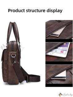 Bird in Bag - Classic Document Bag for Work and Travel Functional Brown Satchel Briefcase, Casual Business Bag With Zipper Pocket, Functional Brown Shoulder Bag For Business, Business Trip Satchel With Zipper Pocket, Business Backpack With Top Carry Handle, Business Tote Bag With Zipper Pocket, Rectangular Bag With Zipper Pocket, Satchel Bag With Zipper Pocket For Business Trips, Business Satchel Bag With Zipper Pocket