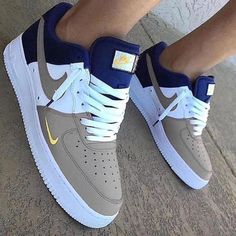 Blue Gray Custom Air Force 1 – XX CUSTOM Nike Blazer Outfit, Sneaker Jordan, Nike Shoes Blue, Fitness Friends, Shoes Wallpaper, Nike Shoes Air Force, Jordan Shoes Girls, Custom Nike Shoes, Air Shoes