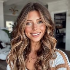 Blonde To Reddish Brown Hair, Medium Carmel Brown Hair, Dorit Kemsley Brown Hair Color, Brunette Honey Blonde Highlights, Soft Auburn Balayage, Summer Brown Hair With Highlights, Halo Hair Highlights, Light Brown Hair With Cool Highlights, Light Brown Hair For Summer